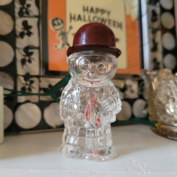 Moon Mullins Vintage Salt-Pepper Shaker ~ Bowler Hat - Bakelite? ~ With Flaw* - Picture 1 of 16